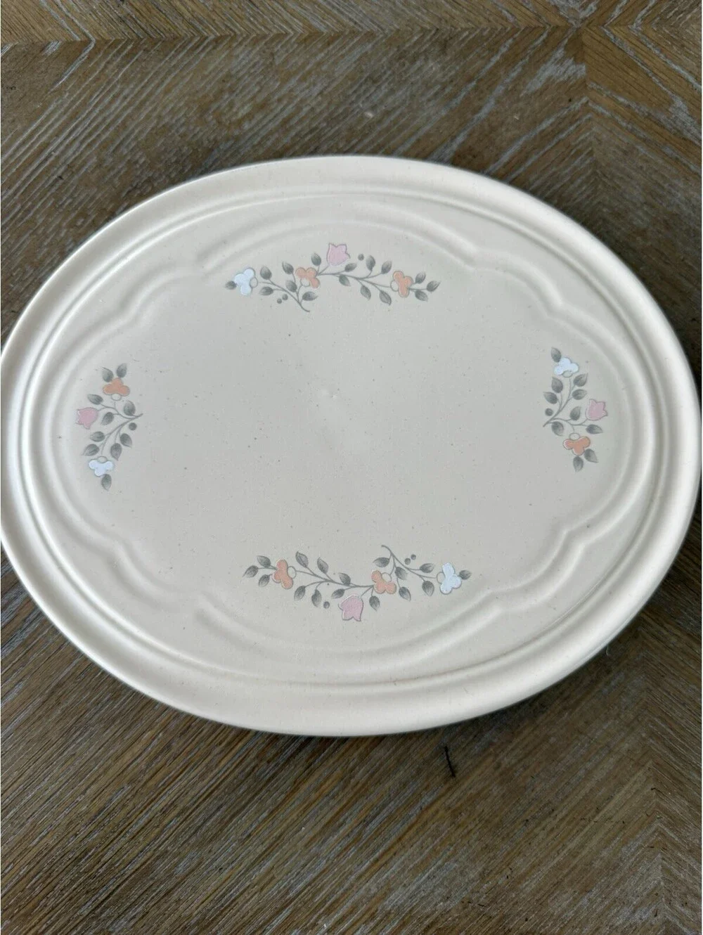 Pfaltzgraff Oval Trivet Remembrance Pattern